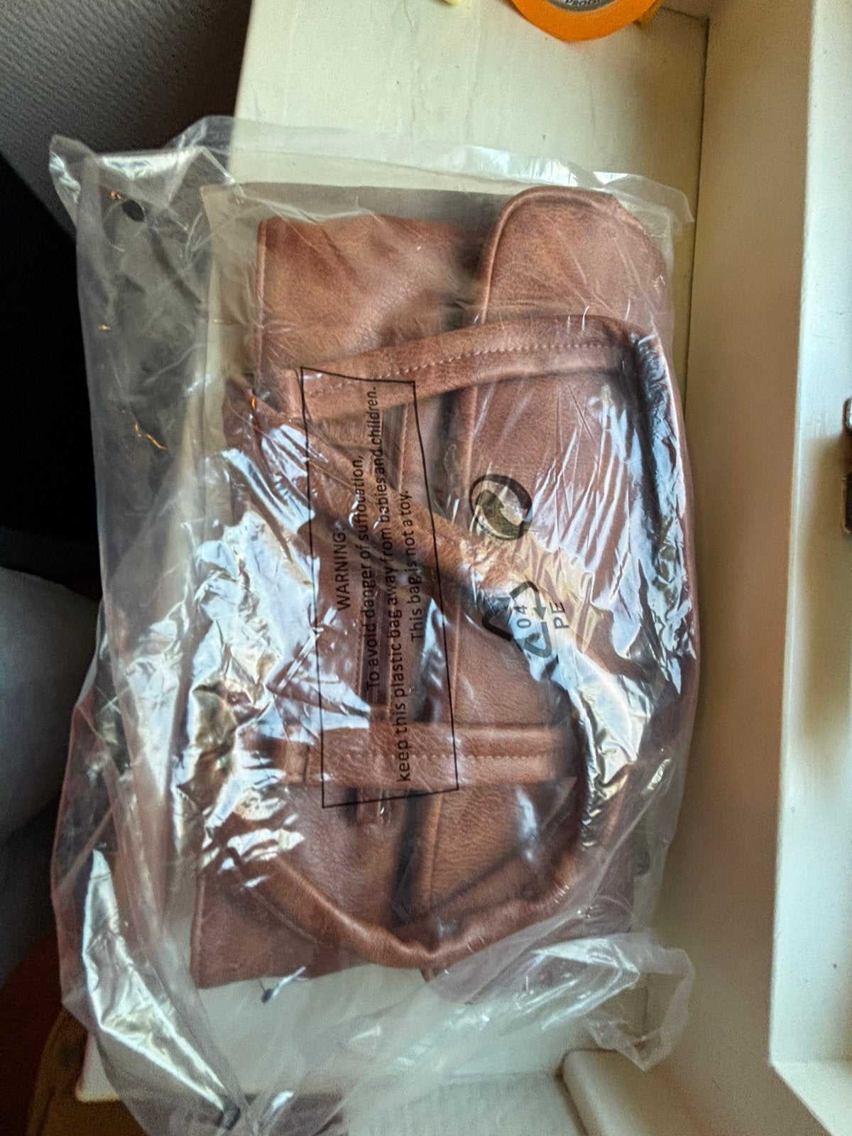 Leren tas, Ophalen of Verzenden, Zo goed als nieuw, Overige merken
