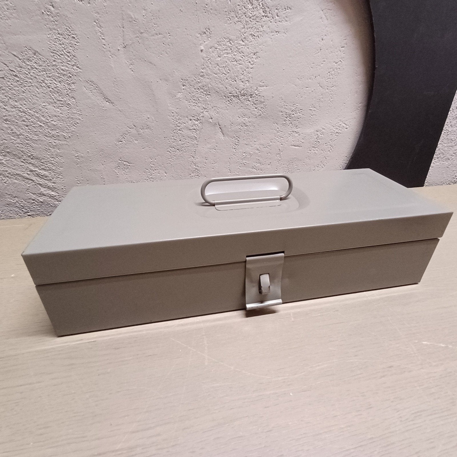 VINTAGE NVF HOLLAND METALEN KISTJE (HANGSLOT MOGELIJKHEID), Minder dan 50 cm, Minder dan 50 cm, Ophalen of Verzenden, Zo goed als nieuw