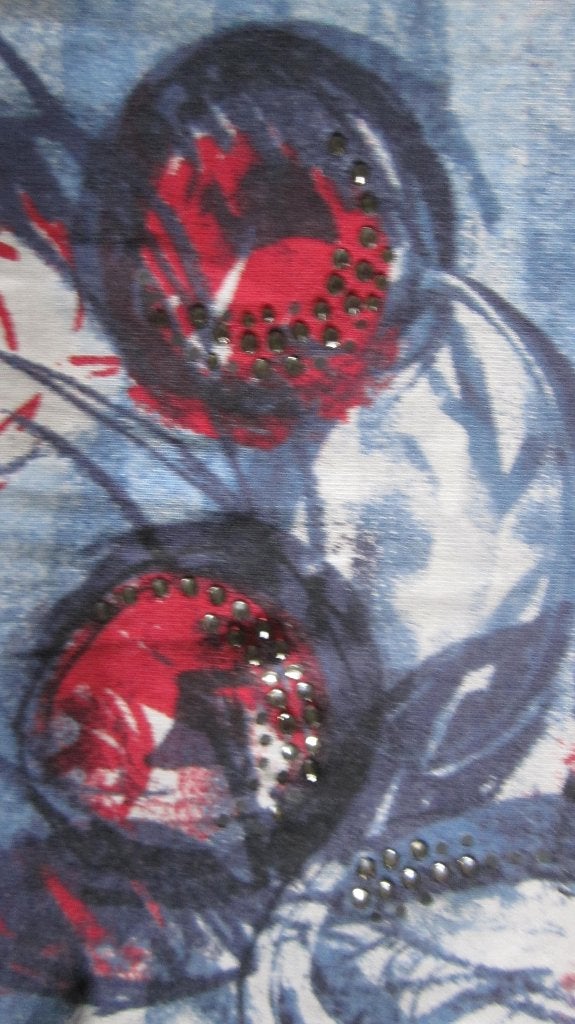 Gerry Weber driekwart mouw maat 44., Blauw, Maat 42/44 (L), Ophalen of Verzenden, Zonder mouw