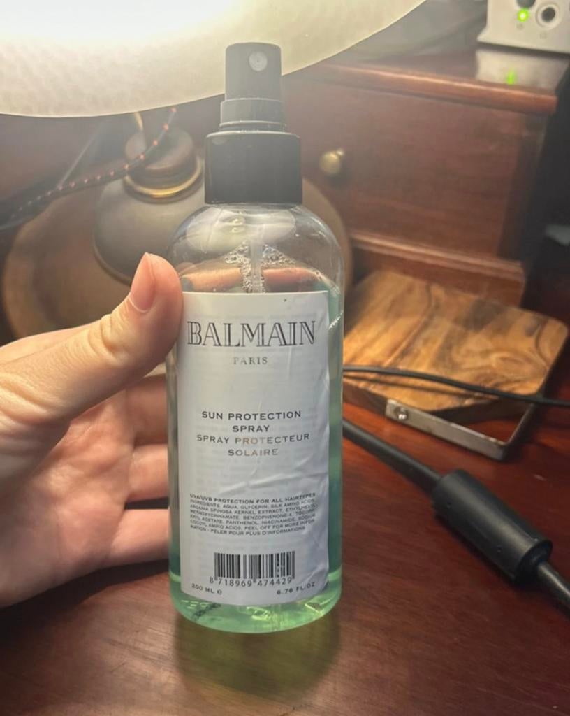 Balmain sun protection spray haar, Ophalen of Verzenden, Gebruikt, Haarverzorger of -hersteller