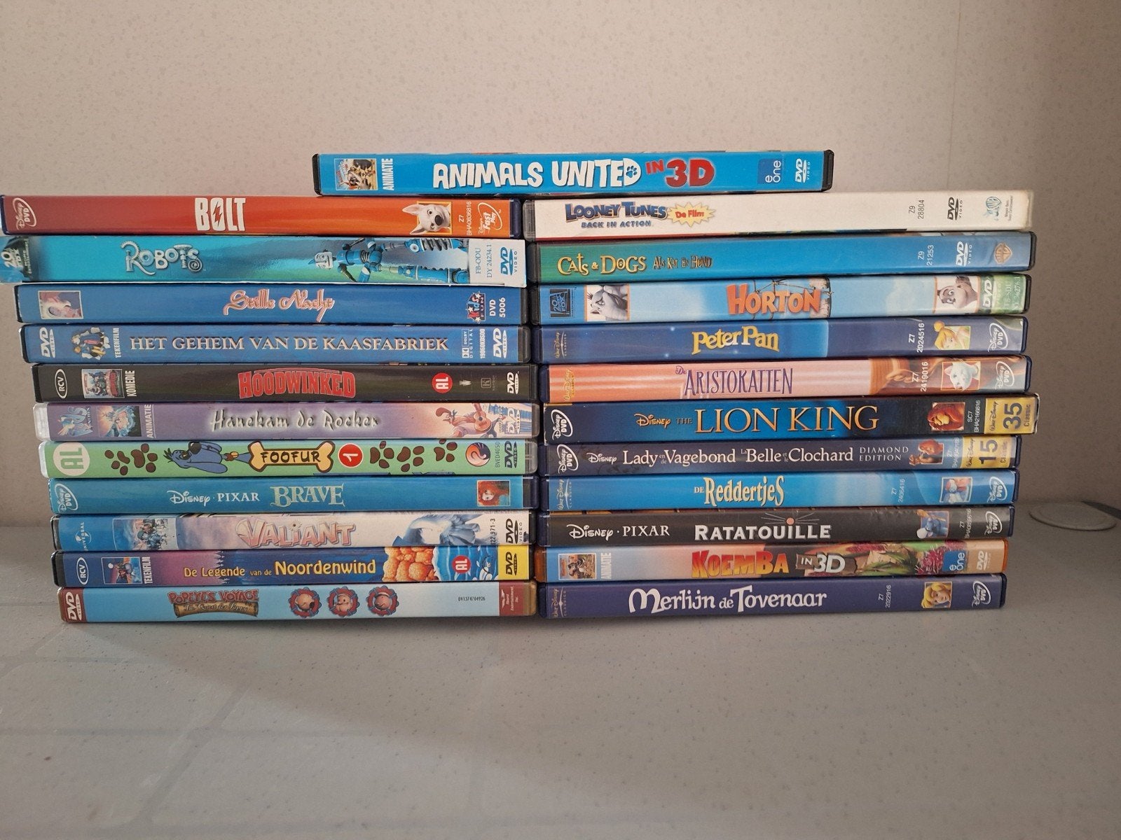 Tekenfilms, Cd's en Dvd's, VHS | Kinderen en Jeugd, Ophalen of Verzenden, Zo goed als nieuw