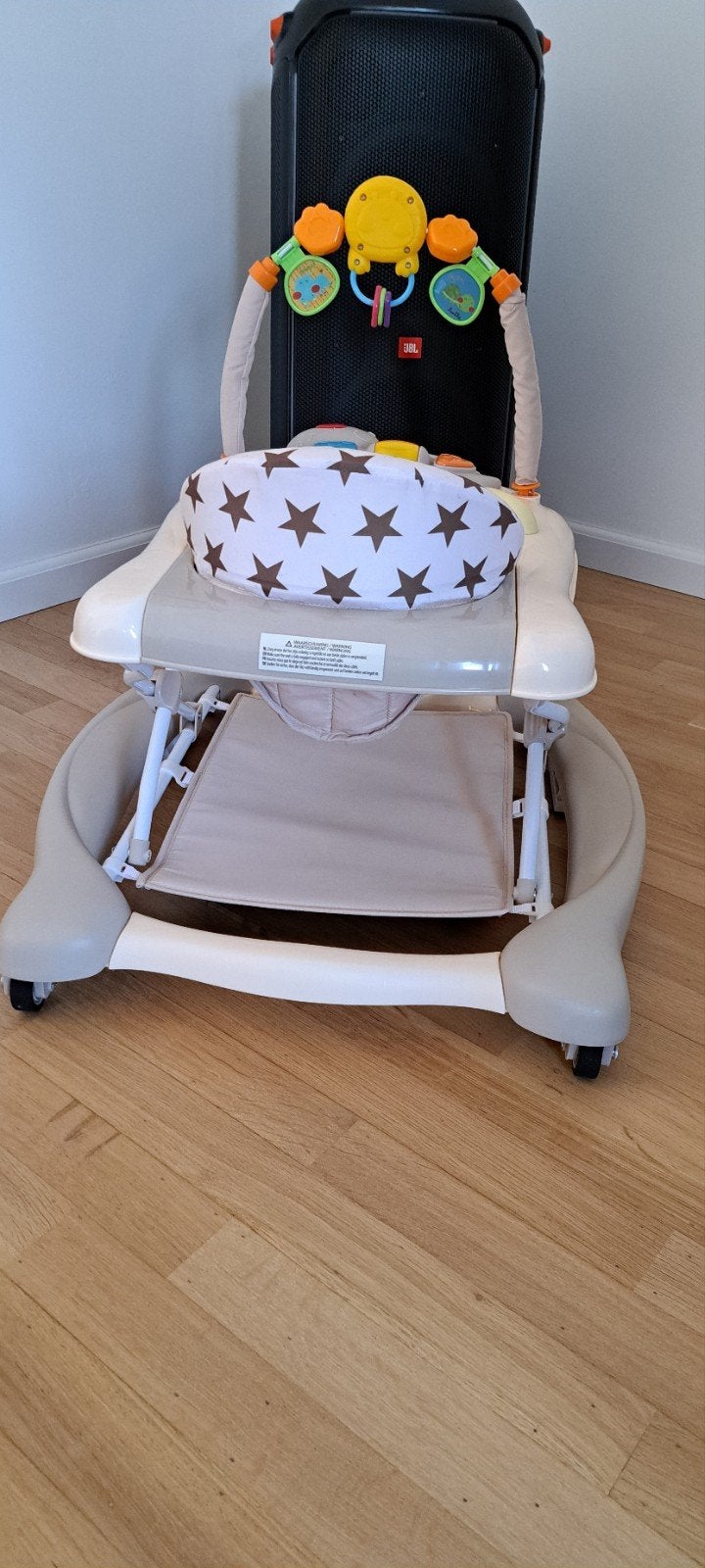 Te koop Baninni 5 in 1 loopstoel Maya beige., Ophalen of Verzenden, Zo goed als nieuw