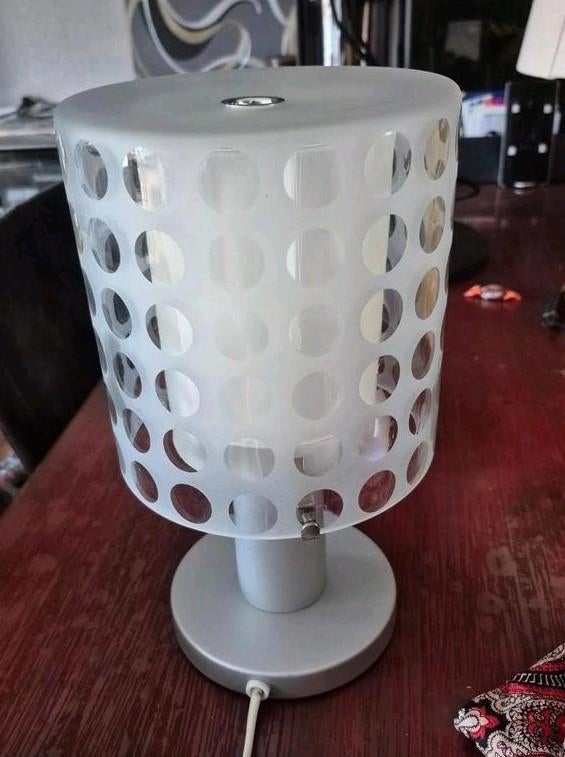 Vintage IKEA Käre tafellamp , Ophalen of Verzenden, Zo goed als nieuw, Glas