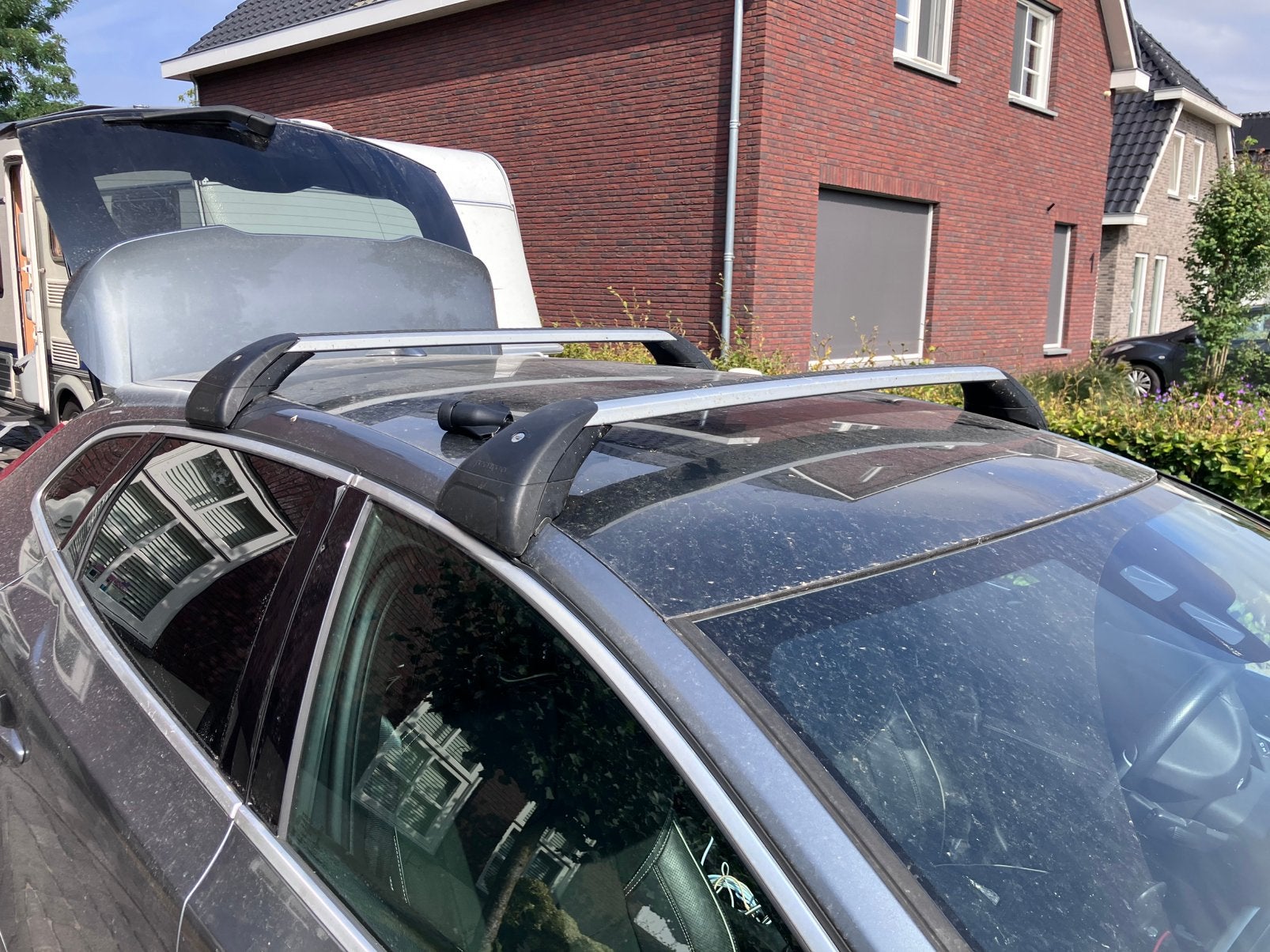 Orginele dakdragers volvo V40, Ophalen, Gebruikt