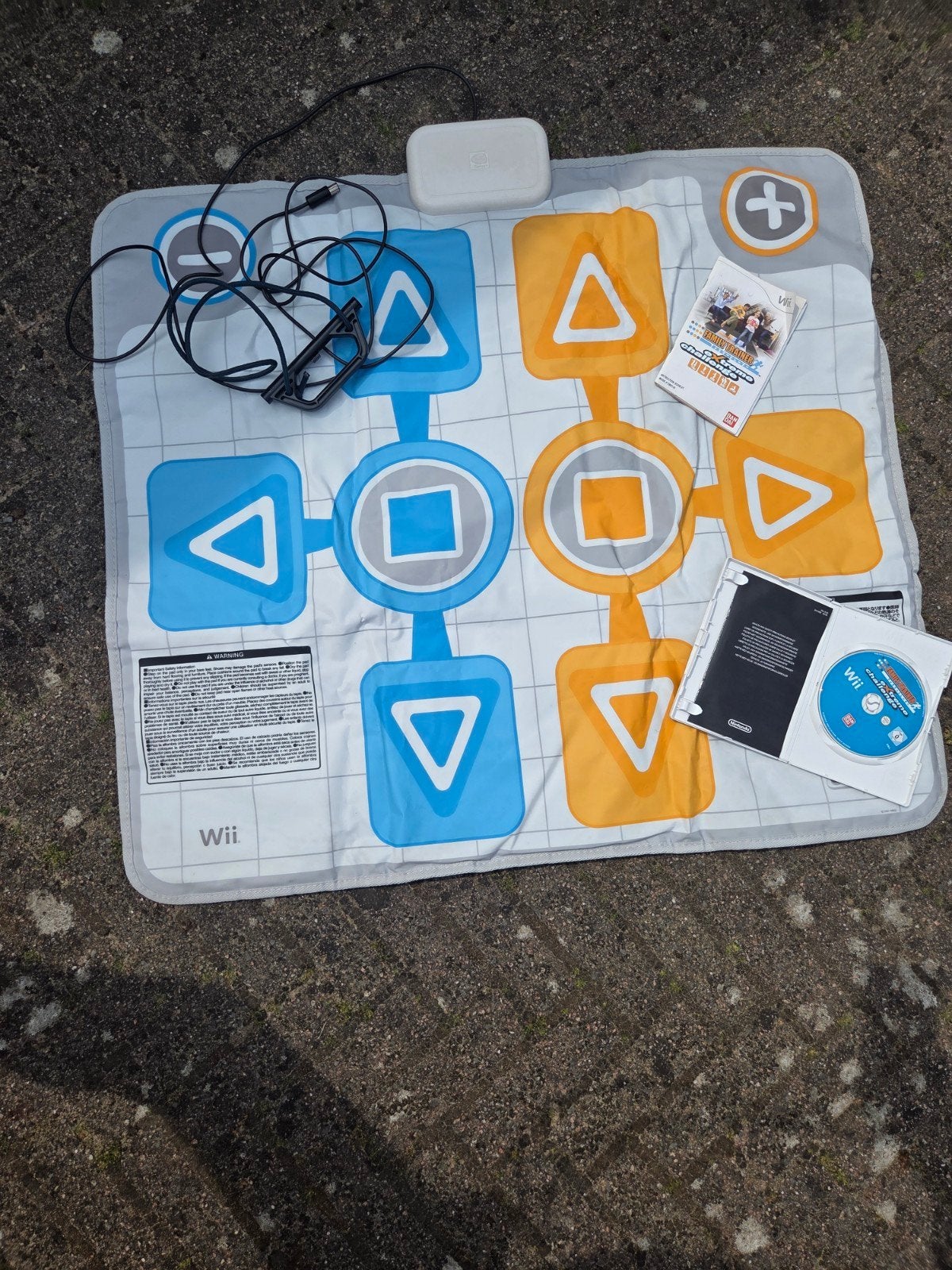 Wii Family Trainer Extreme Challenge met mat, Spelcomputers en Games, Games | Nintendo Wii, Gebruikt, 1 speler, Ophalen of Verzenden