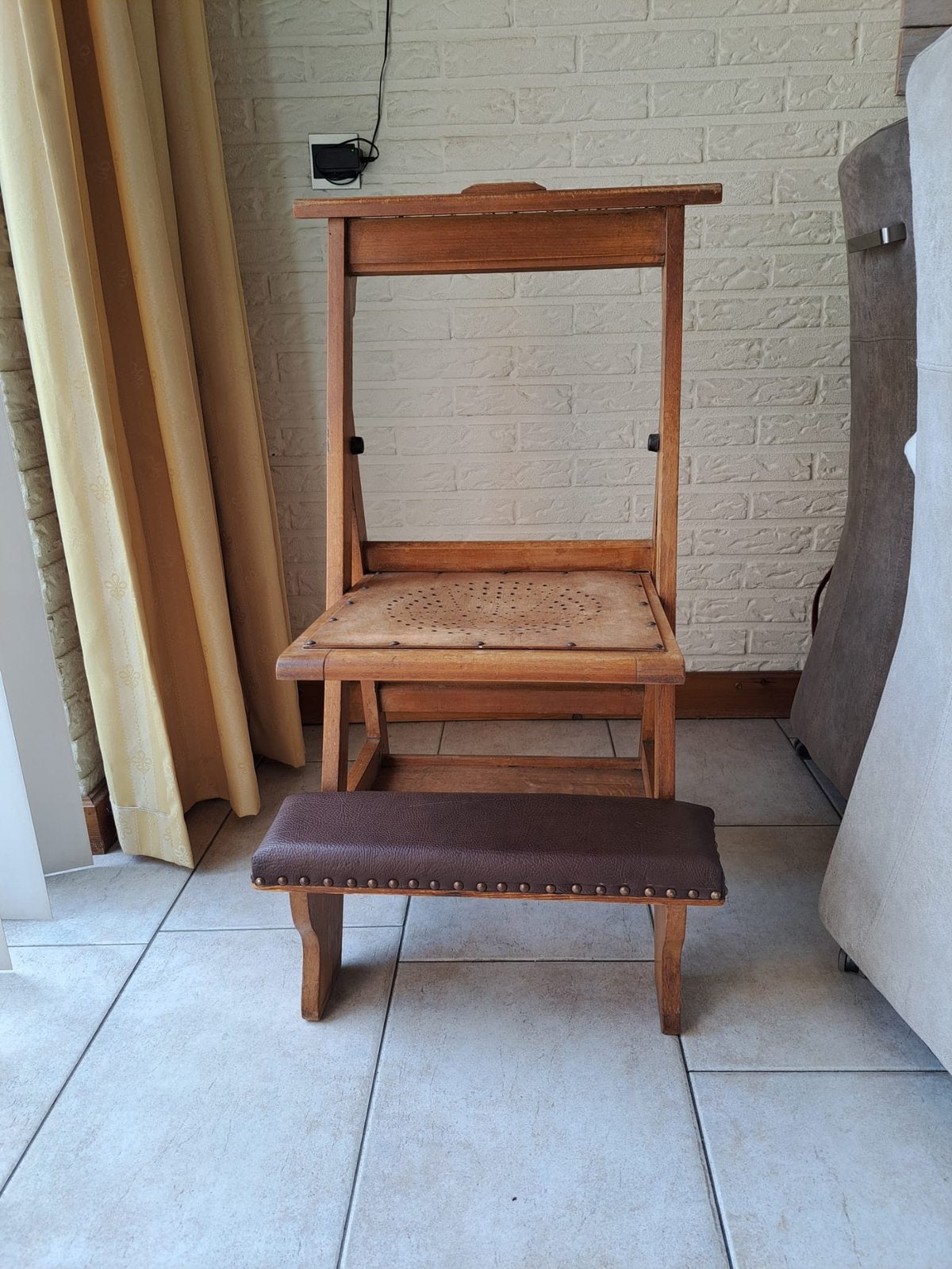 Biechtstoeltje, Antiek en Kunst, Antiek | Meubels | Stoelen en Banken, Ophalen