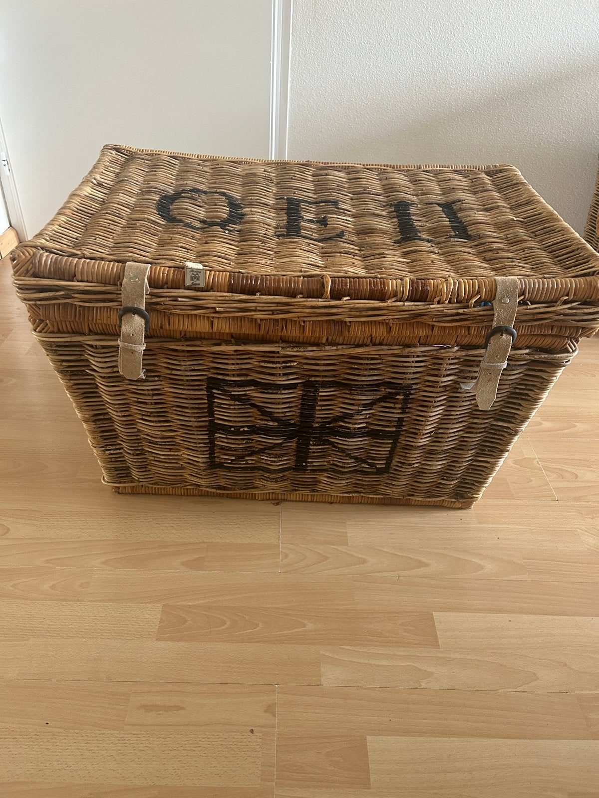 Grote Riviera Maison Mand - 82x54x53 cm, Ophalen, Gebruikt, Gevlochten, Mand