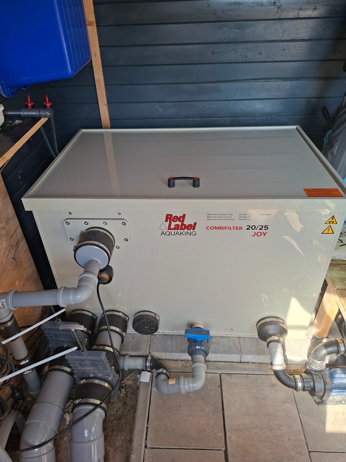 Red Label Joy 1 jaar oud., Tuin en Terras, Vijver-toebehoren, Ophalen, Gebruikt, Vijverfilter