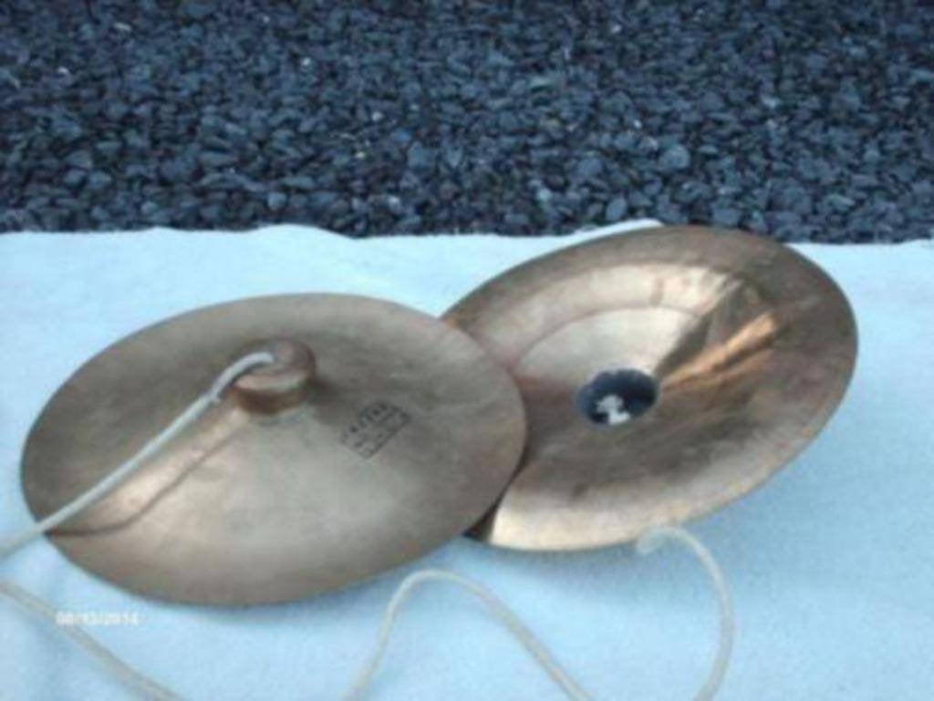 Oosterse Cimbalen,thais,Chinees,Boeddha,,, Metaal, Nieuw, Ophalen of Verzenden, 30 cm