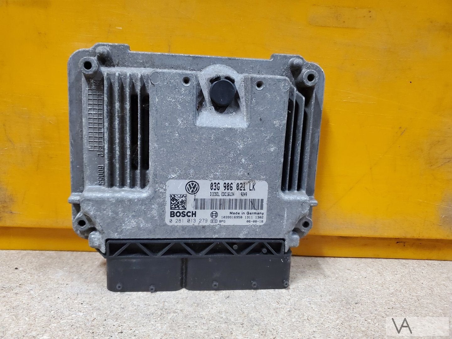 Seat Leon 1p 2005 - 2008 1.9 tdi BXE 105pk motorcomputer ECU, Gebruikt, -, -, Ophalen of Verzenden