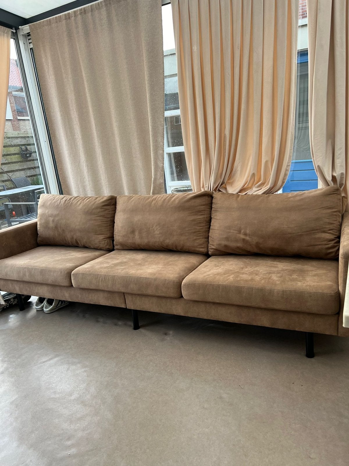 Mooi bankstel voor 6 personen, Huis en Inrichting, 250 tot 300 cm, Gebruikt, 75 tot 100 cm, Ophalen of Verzenden