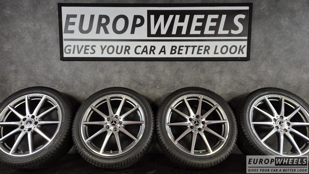 19 inch Mercedes C63 AMG S E Performance Winterbanden, Auto-onderdelen, Banden en Velgen, 19 inch, Gebruikt, 255 mm, -