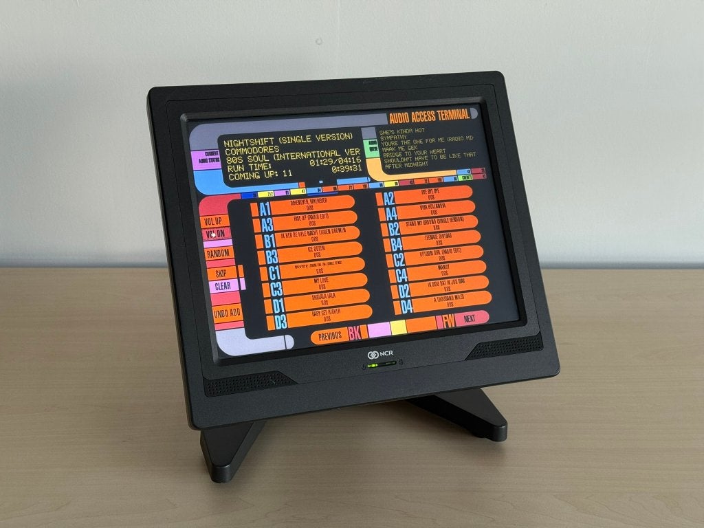 touchscreen jukebox bar cafe kroeg mancave, Verzamelen, Ophalen of Verzenden, 1970 tot heden, Overige merken