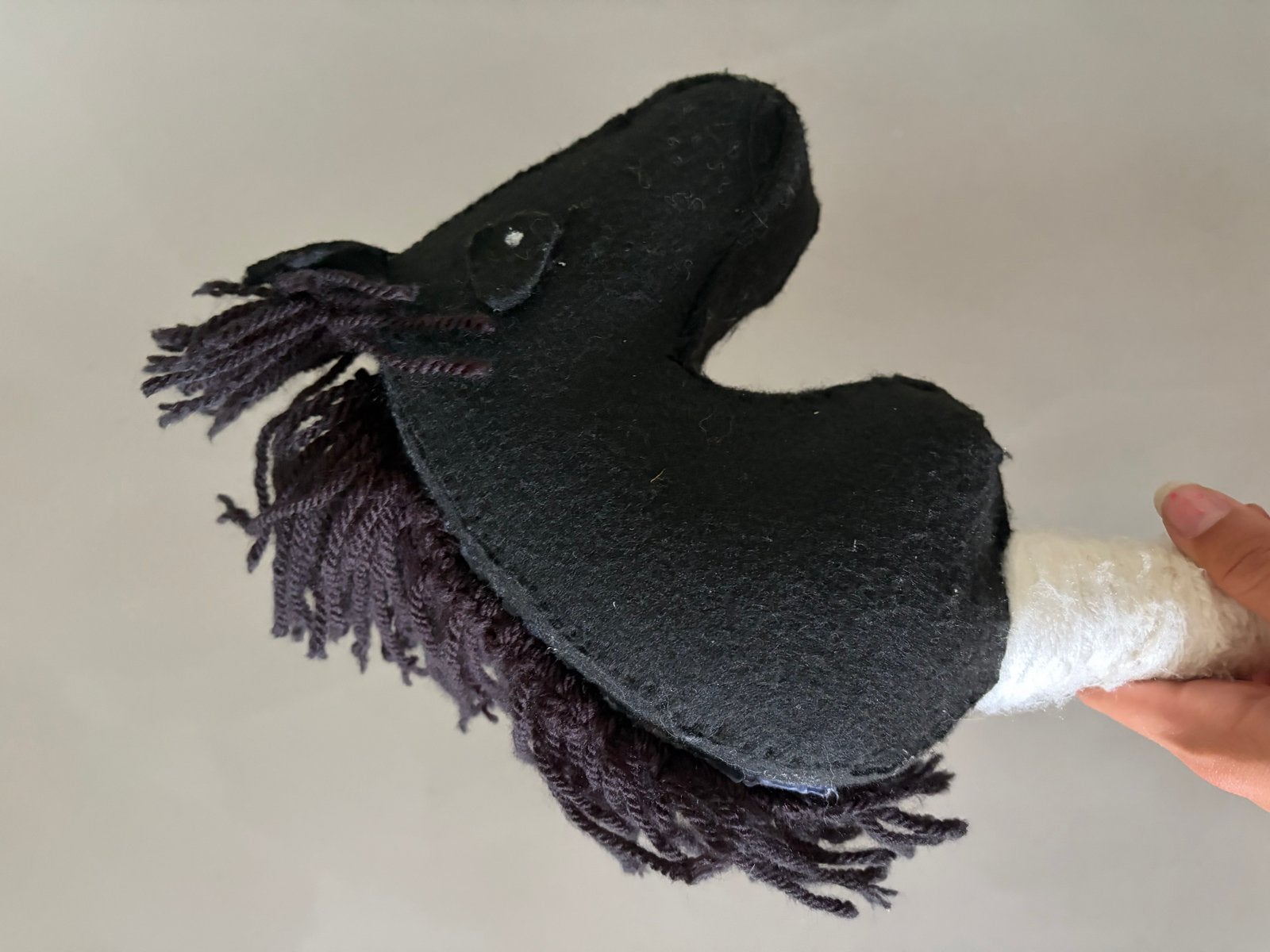 Custom made hobbyhorses black, Ophalen of Verzenden, Zo goed als nieuw, Jongen of Meisje