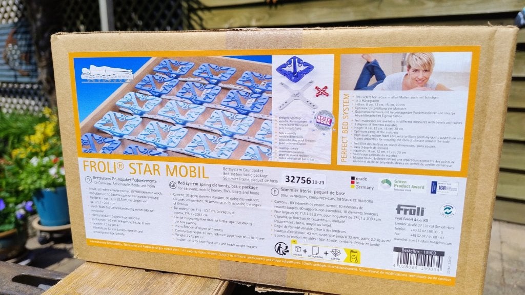 Froli Star Mobil bedsysteem compleet met onderlegmat, Ophalen of Verzenden, Zo goed als nieuw