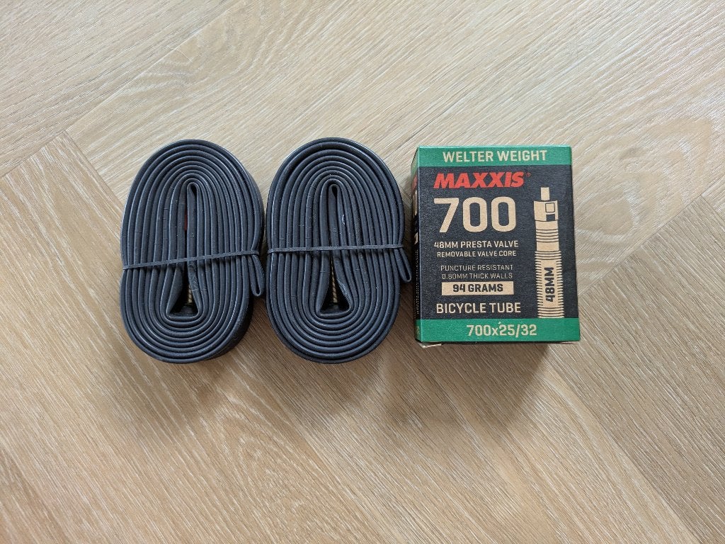 3x Maxxis Welterweight binnenbanden 700Cx25-32mm, Band, Overige materialen, Nieuw, Ophalen of Verzenden