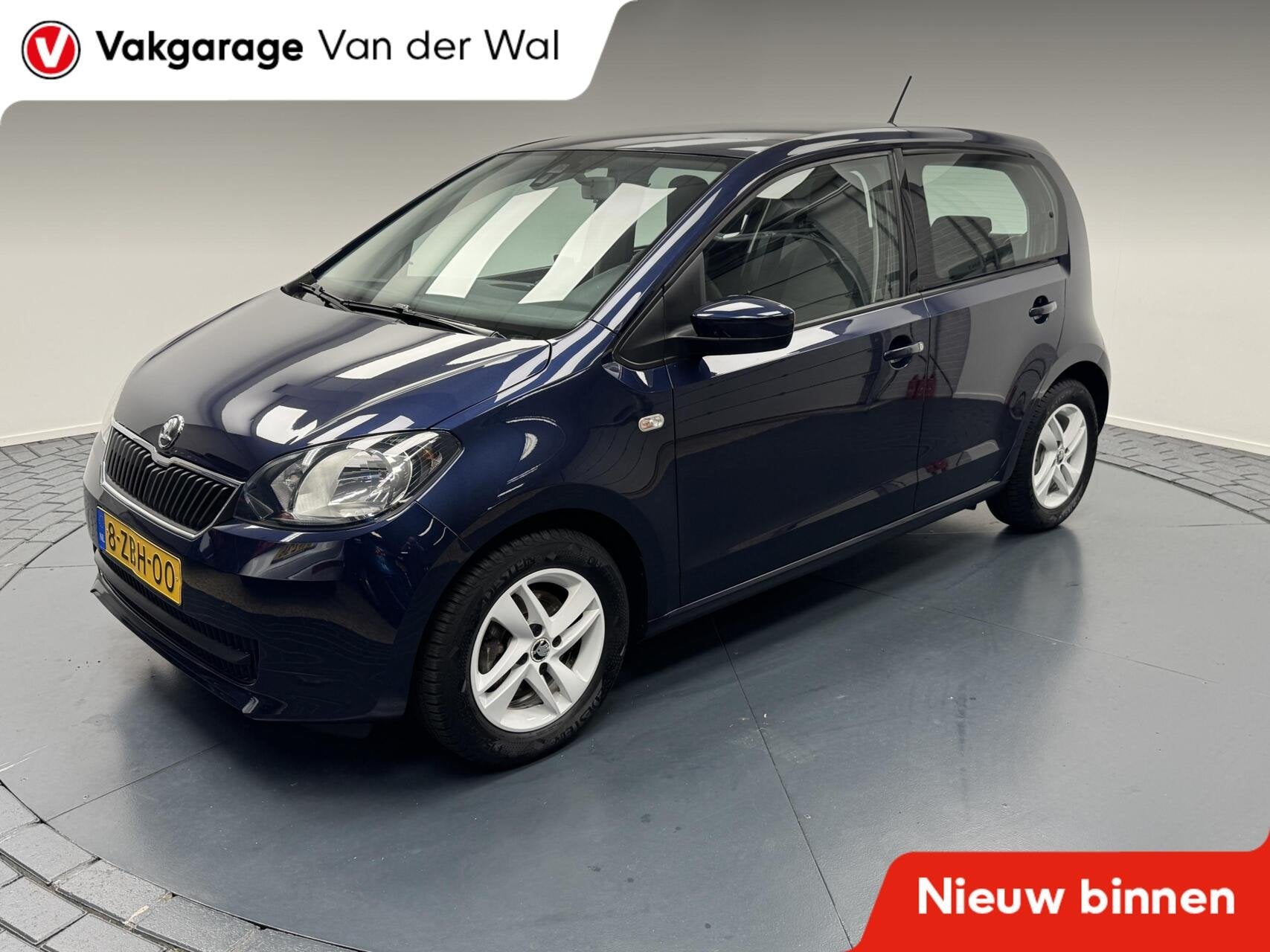 Skoda Citigo 1.0i Elegance, Voorwielaandrijving, Euro 5, Stof, Gebruikt