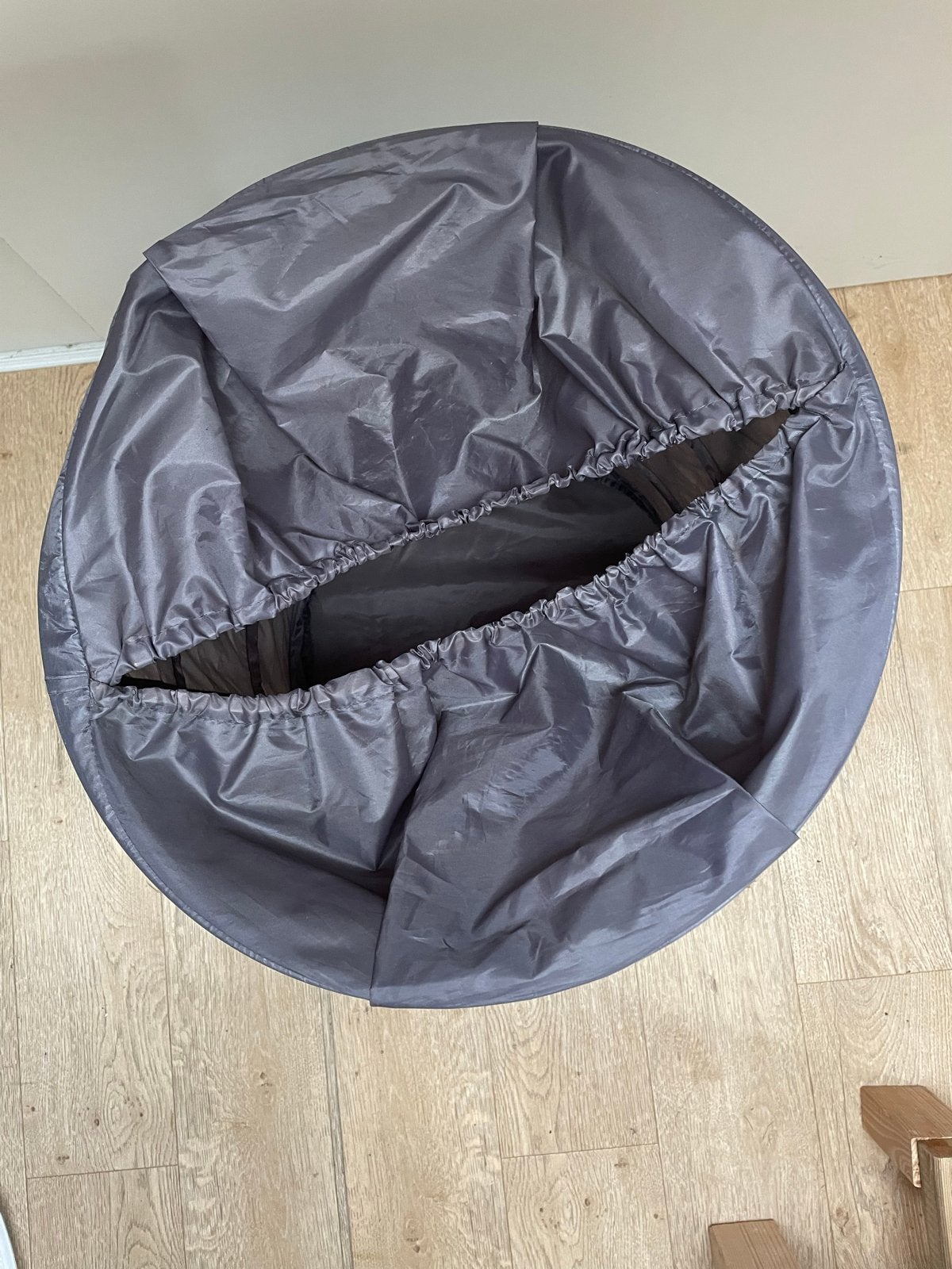 Opvouwbare wasmand/opbergmand - Grijs, Ophalen of Verzenden, Zo goed als nieuw, Grijs, Textiel