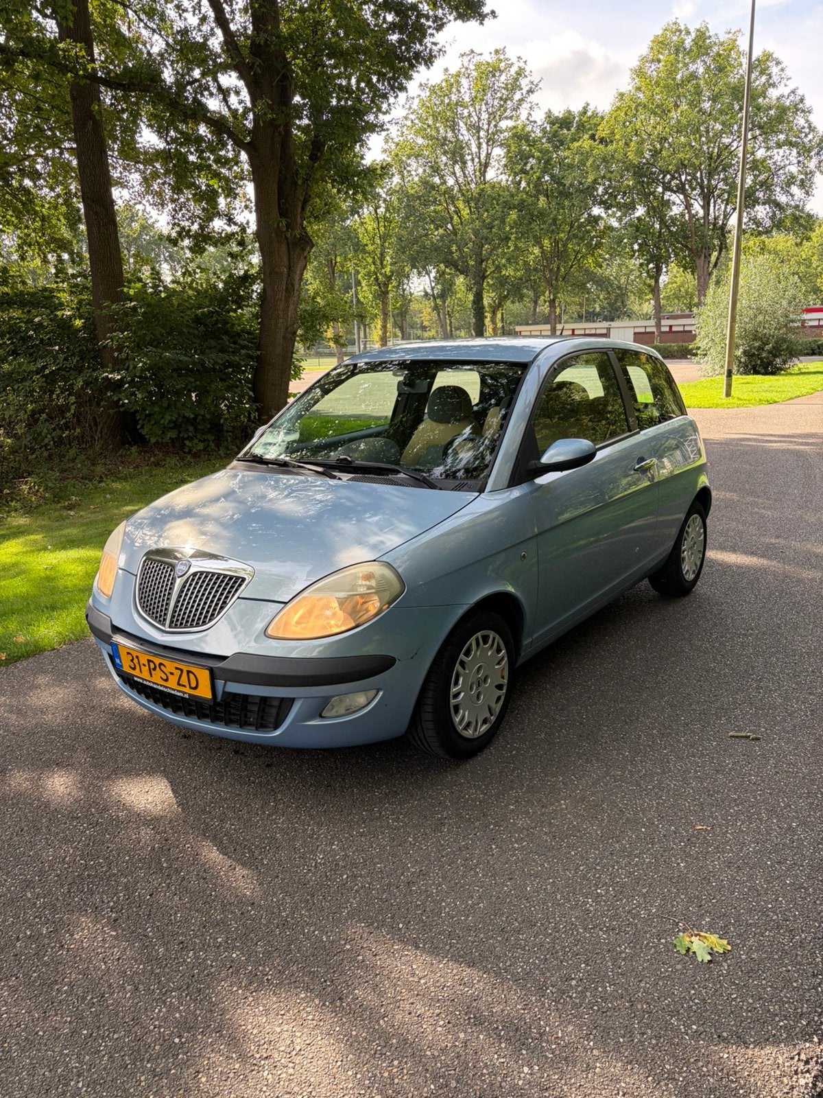 Lancia Ypsilon 1.4 16V 2004 CRUISE/APK/AIRCO/CITYGO/ZUINIG, Auto's, Voorwielaandrijving, 15 km/l, 40 €/maand, Origineel Nederlands