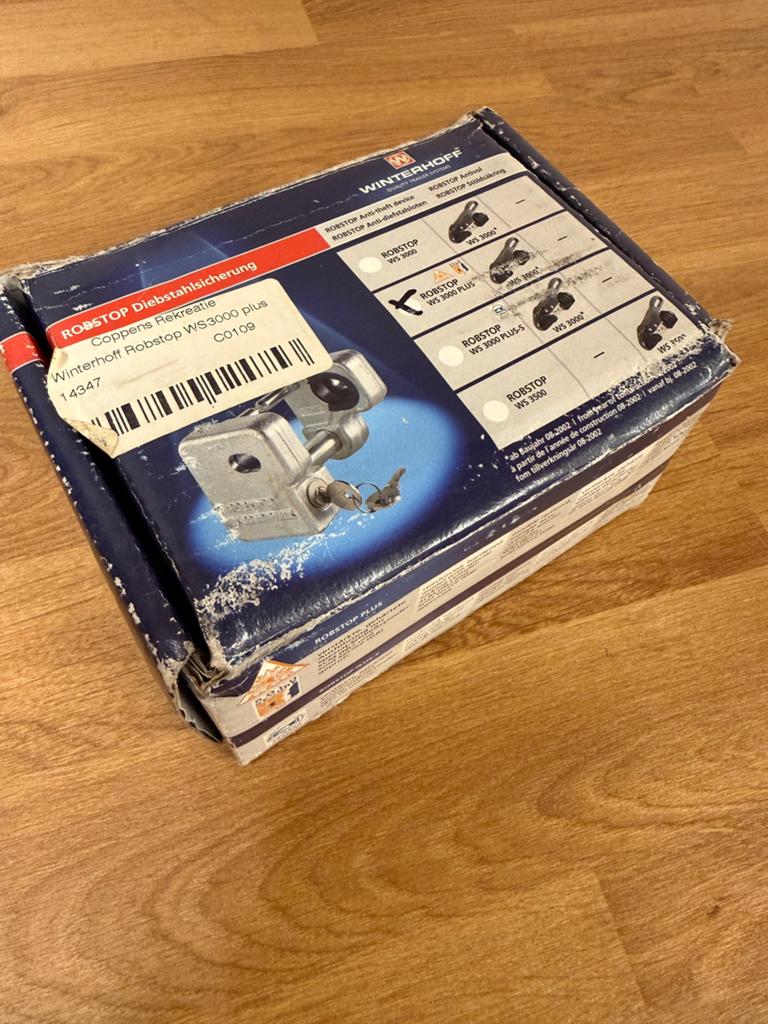 Winterhoff Robstop WS 3000 plus koppelingsslot, Ophalen of Verzenden, Zo goed als nieuw