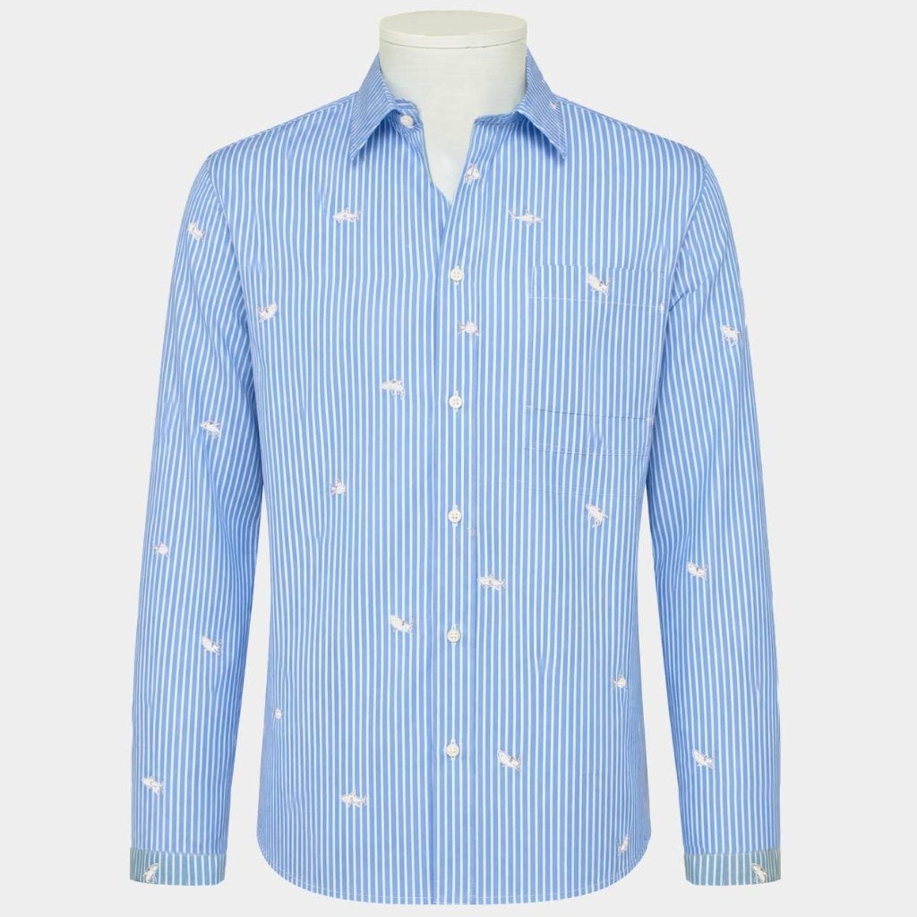 Paul & Shark Shirt Blauw Nieuw Maat M/L/XXL/3XL, Overige kleuren, Nieuw, Ophalen of Verzenden, 2871CA