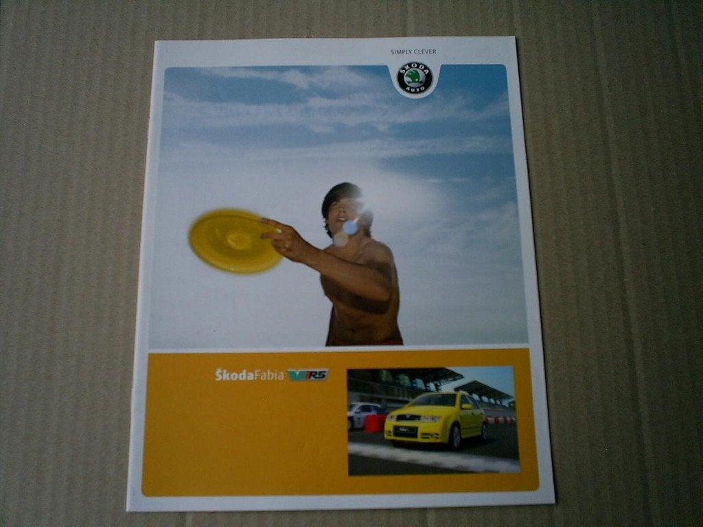 Skoda Fabia RS [ 5 / 2006 ] Duits, Ophalen of Verzenden, Zo goed als nieuw, Overige merken