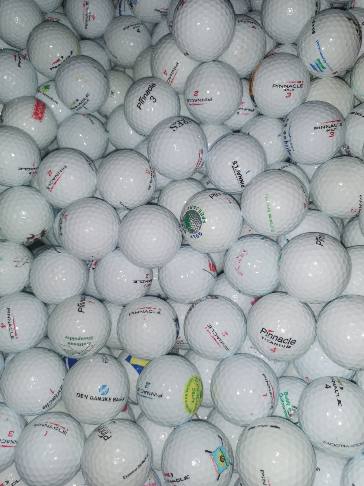 Pinnacle gold golfballen 100 stuks AAAA kwaliteit, Ophalen of Verzenden