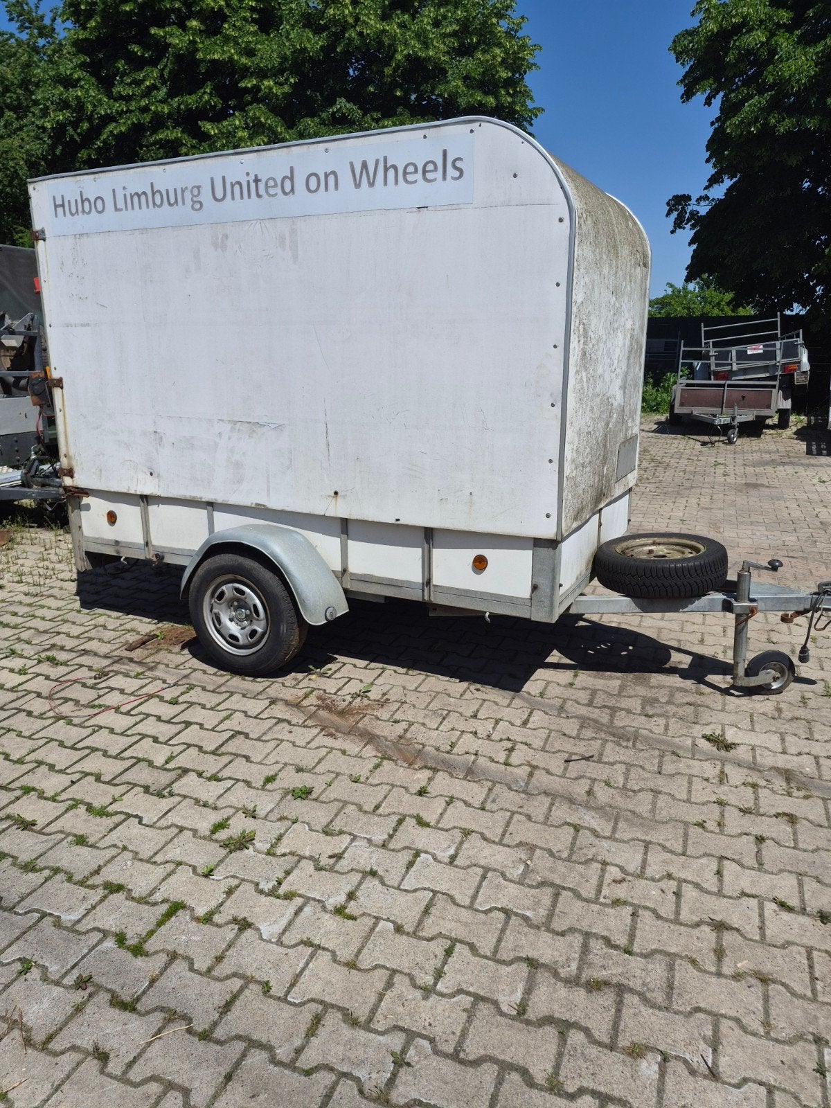Enkelassige aanhanger 750 kilo, Ophalen of Verzenden