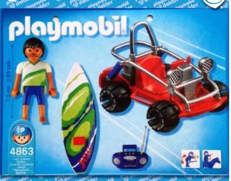 Playmobiel strandbuggy, Ophalen, Zo goed als nieuw