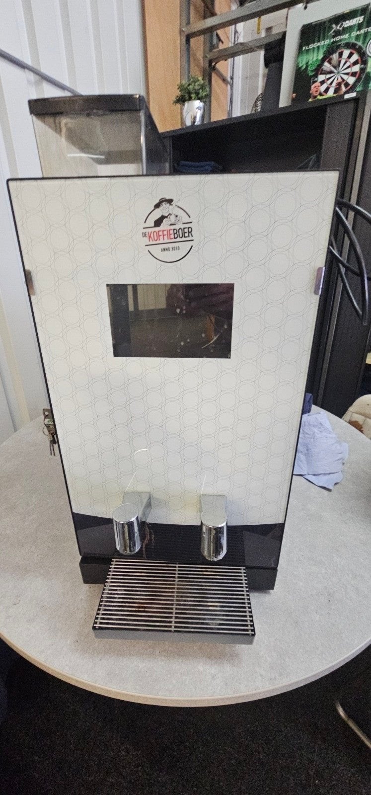 Koffiemachine De Koffieboer - Glas kapot, Witgoed en Apparatuur, Koffiezetapparaten, 10 kopjes of meer, Koffiemachine, Niet werkend