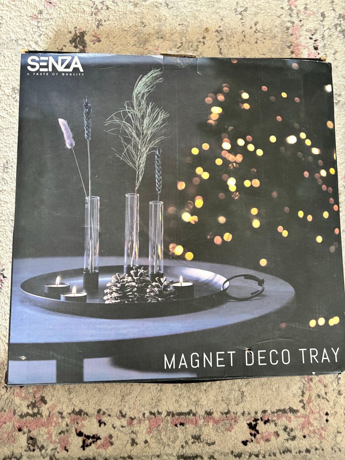 Senza Magnet Deco Tray - Nieuw in doos, Zwart, Nieuw, Ophalen of Verzenden, Modern