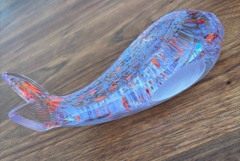 Swarovski - Presse-papier - dolfijn - Kristal - 656gram-17cm, Ophalen of Verzenden