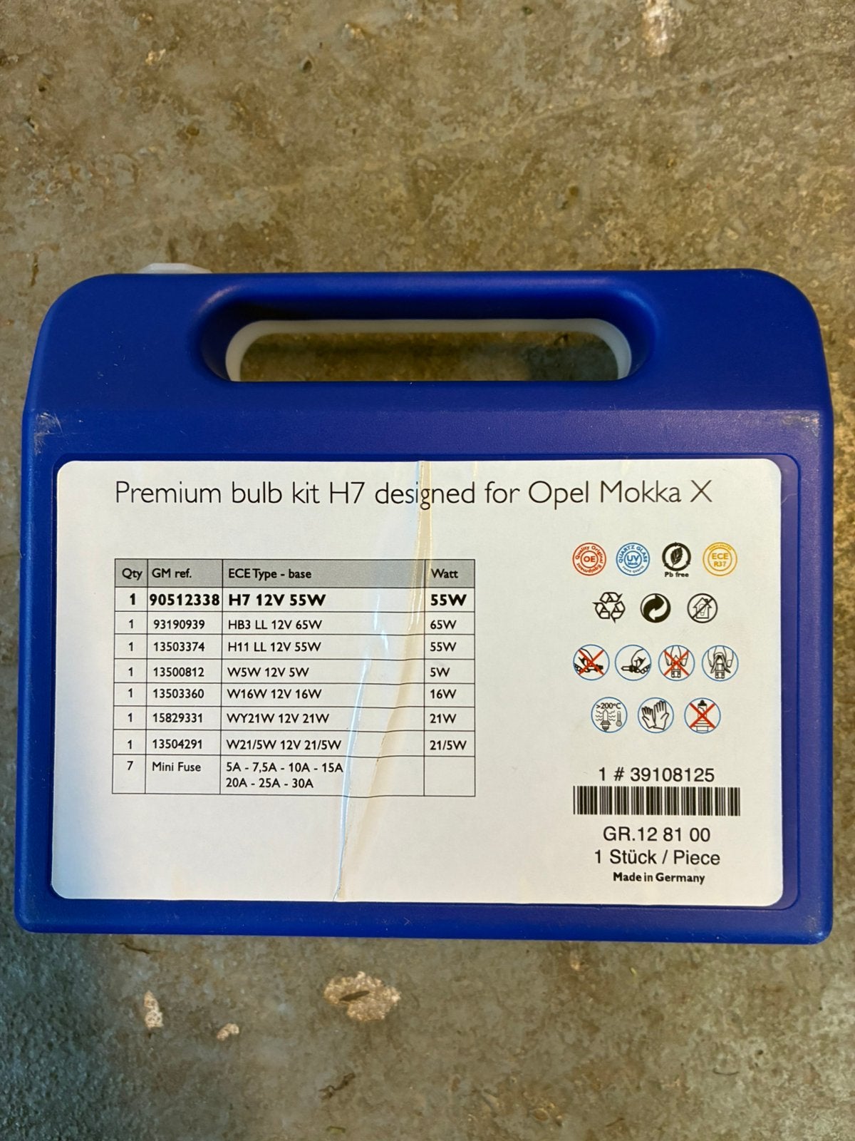 Philips premium bulb kit H7, Ophalen, Nieuw