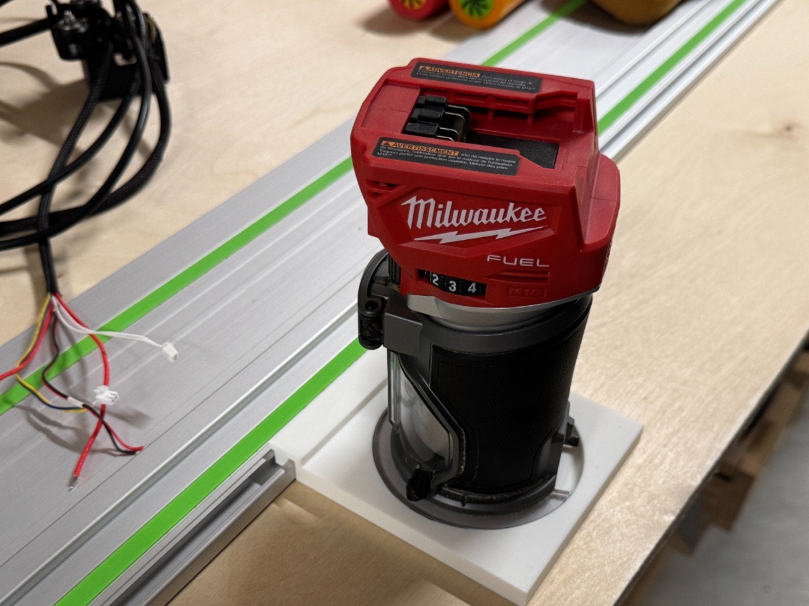 M18 Trim Router geleiderail adapter, Ophalen of Verzenden