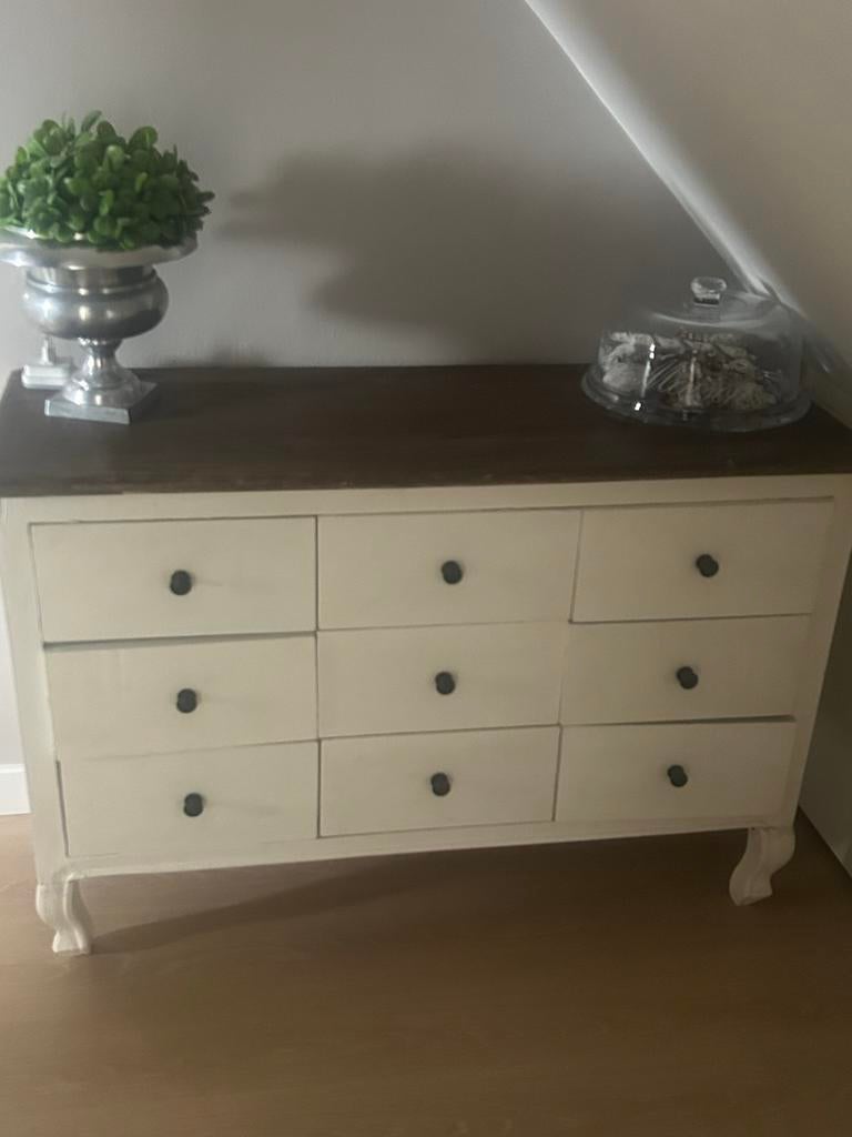 Dressoir, 100 tot 150 cm, 5 laden of meer, Ophalen of Verzenden, Zo goed als nieuw