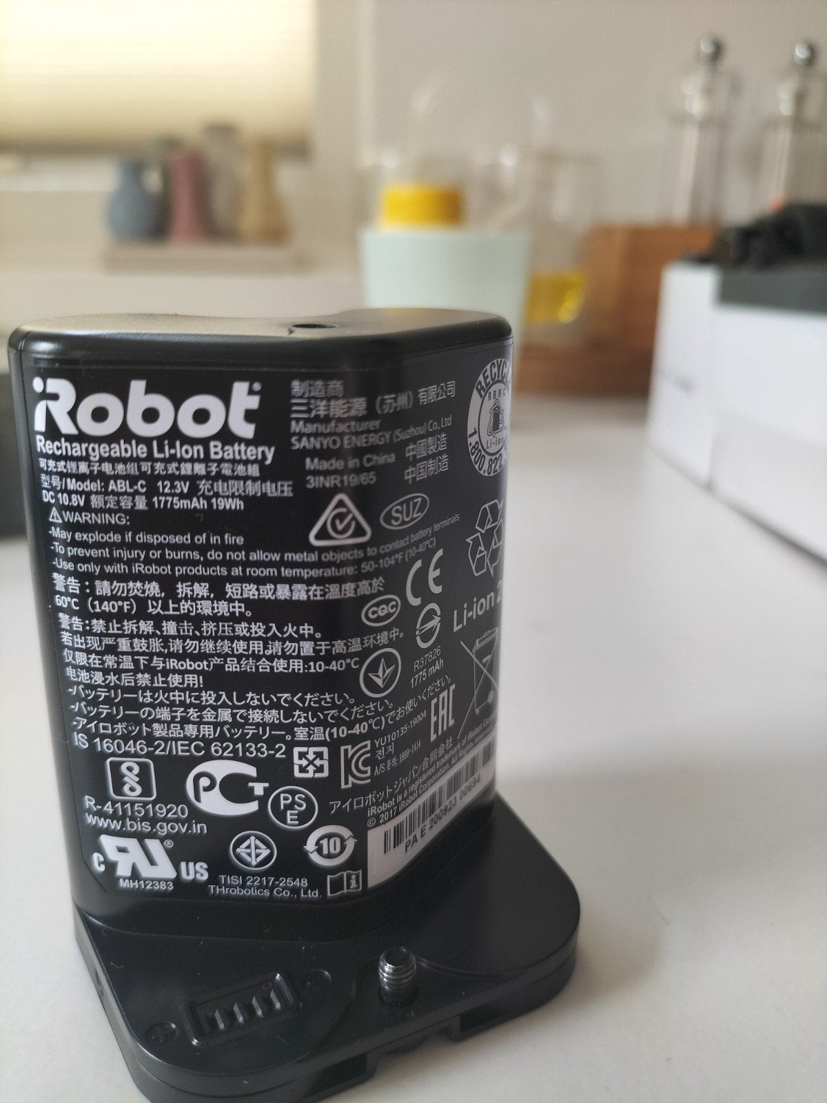 iRobot Braava Jet m6 Batterij - Origineel en Nieuw, Ophalen, Gebruikt