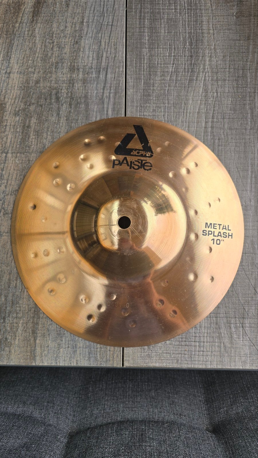 Paiste alpha cymbal, Ophalen