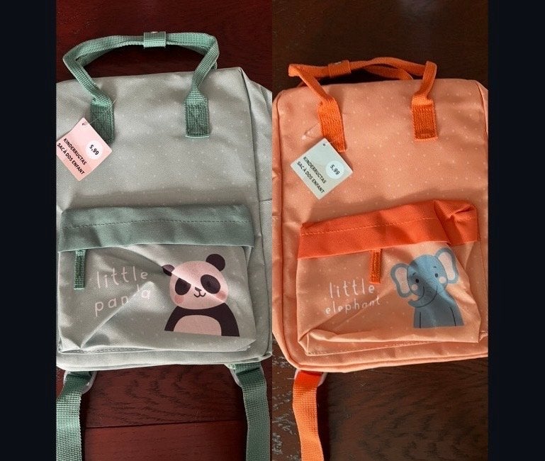 Nieuwe kinderrugzakjes: Panda of Olifant, Sieraden, Tassen en Uiterlijk, Overige merken, Minder dan 30 cm, Nieuw, Ophalen of Verzenden
