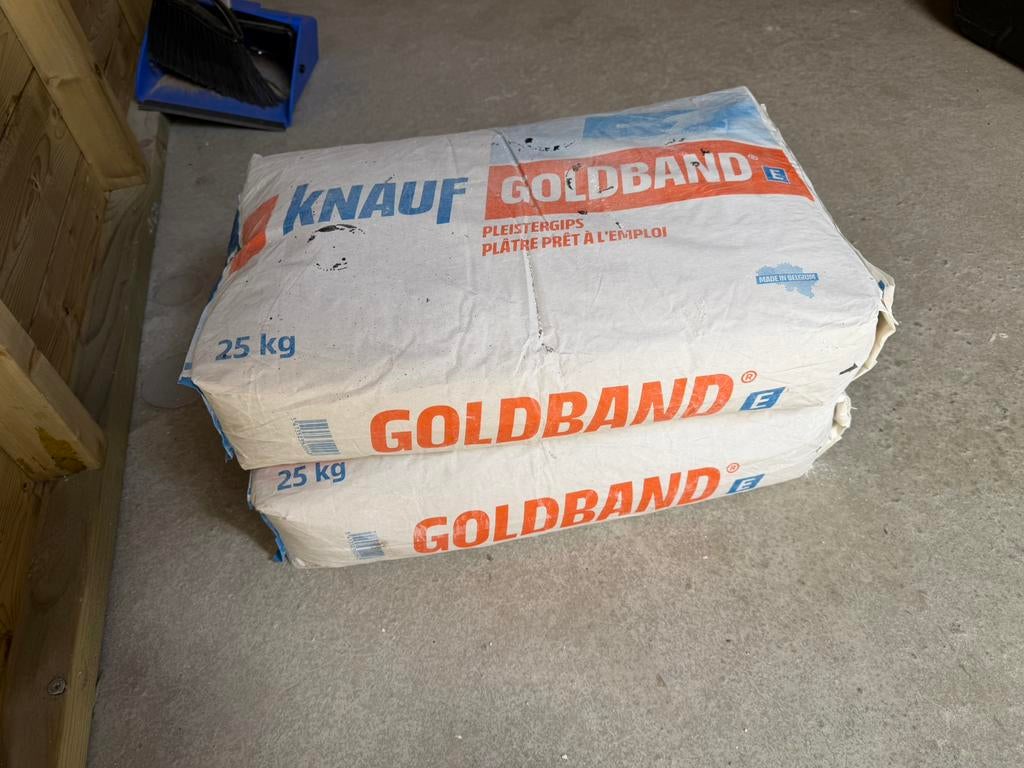 Knauf goldband 2 zakken, Minder dan 4 cm, Overige materialen, Nieuw, Ophalen of Verzenden