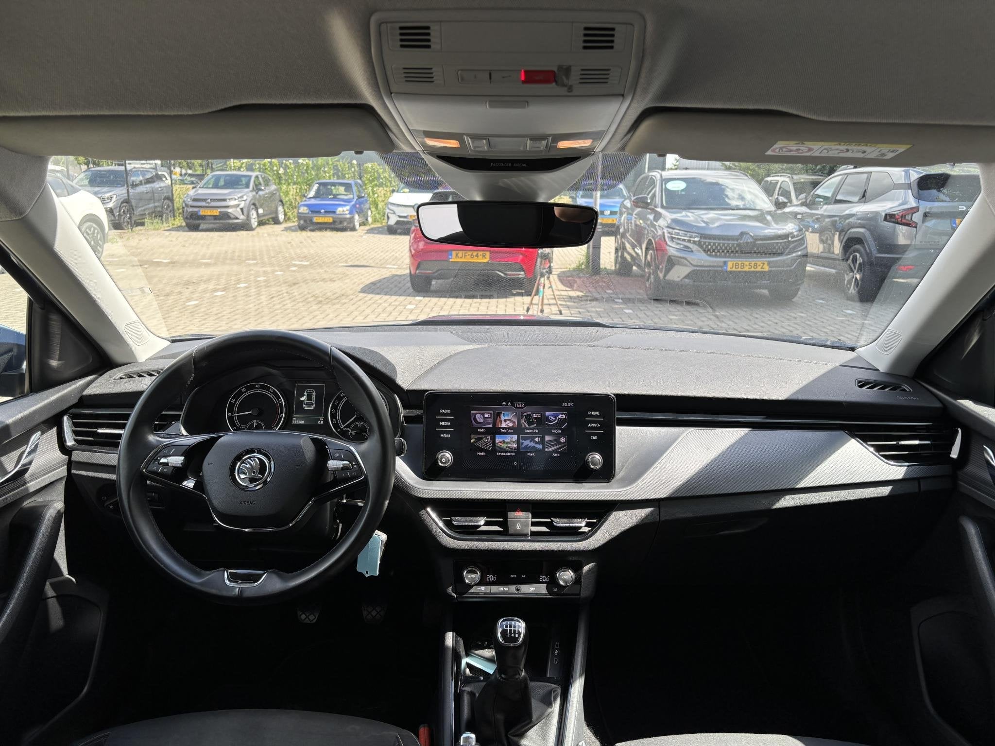 Skoda Kamiq 1.0 TSI Ambition | Trekhaak | Apple carplay/Andr, Auto's, Stof, Gebruikt, Euro 6, Blauw