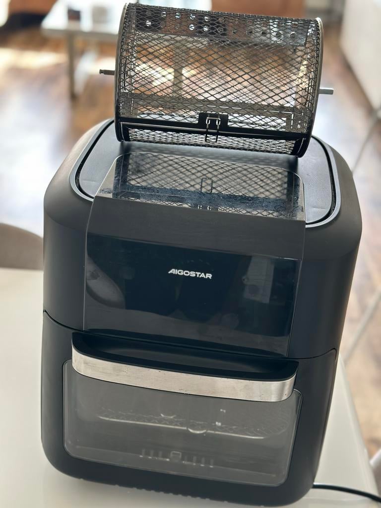 Aigostar Airfryer Oven met Accessoires - Zo goed als nieuw, Ophalen, Zo goed als nieuw, Airfryer, 1500 gram of meer