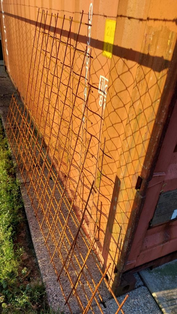 Restukken bouwstaalmat, Doe-het-zelf en Verbouw, Ophalen