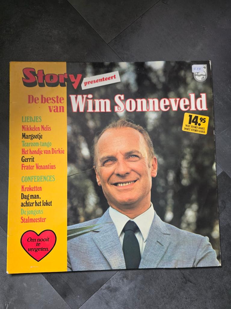 Wim Sonneveld - De beste van Wim Sonneveld LP, Ophalen of Verzenden, Gebruikt, Overige genres