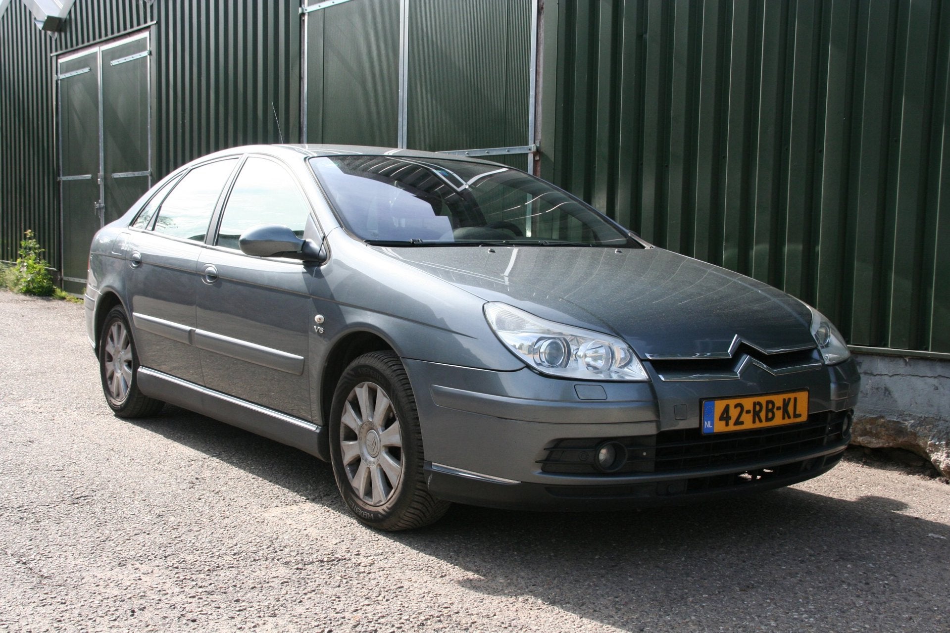 Citroen C5 3.0 V6 Exclusive AUTOMAAT, LEER, CLIMA, NAVIGATIE, Gebruikt, Zwart, 2946 cc, Parkeersensor