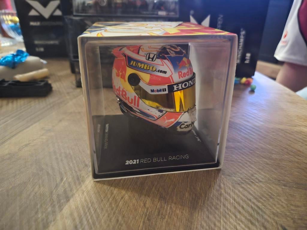 Max Verstappen helm 1:4 Dutch GP 2021, Ophalen, Zo goed als nieuw, Formule 1
