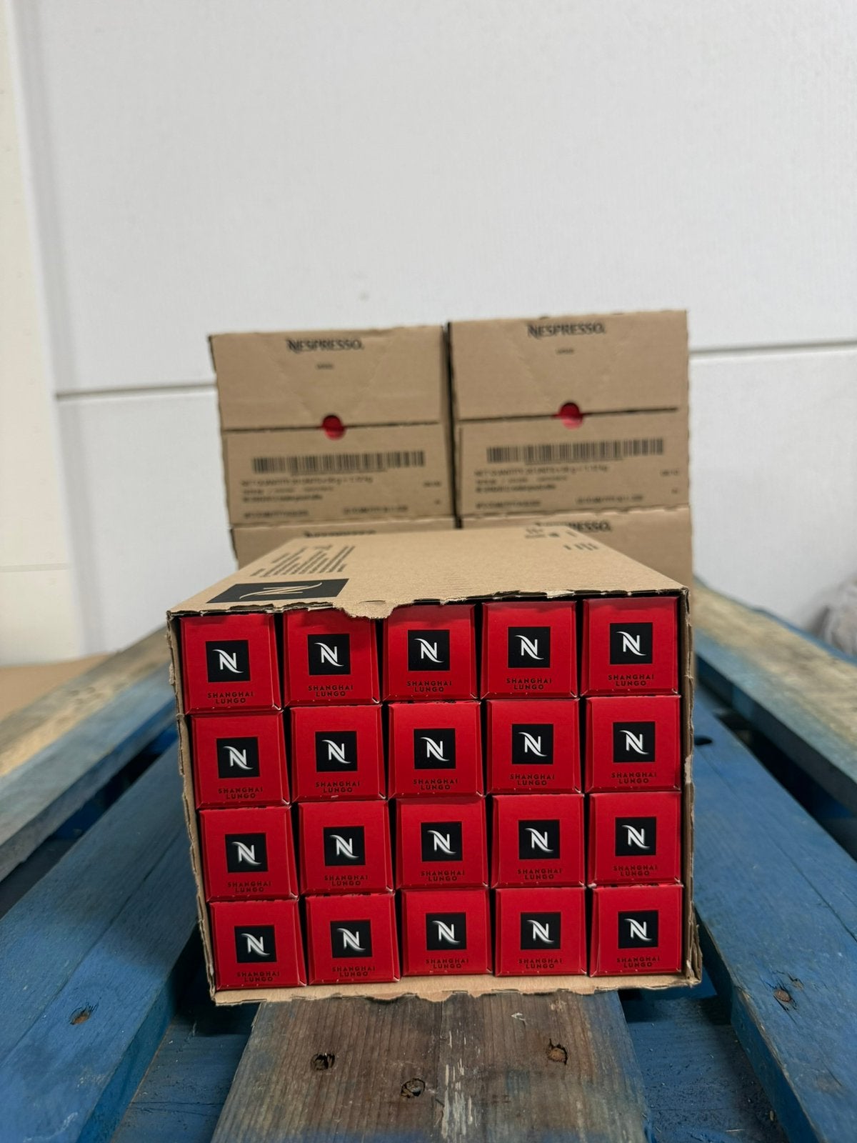 Nespresso cups Shanghai lungo capsules koffie, Ophalen of Verzenden