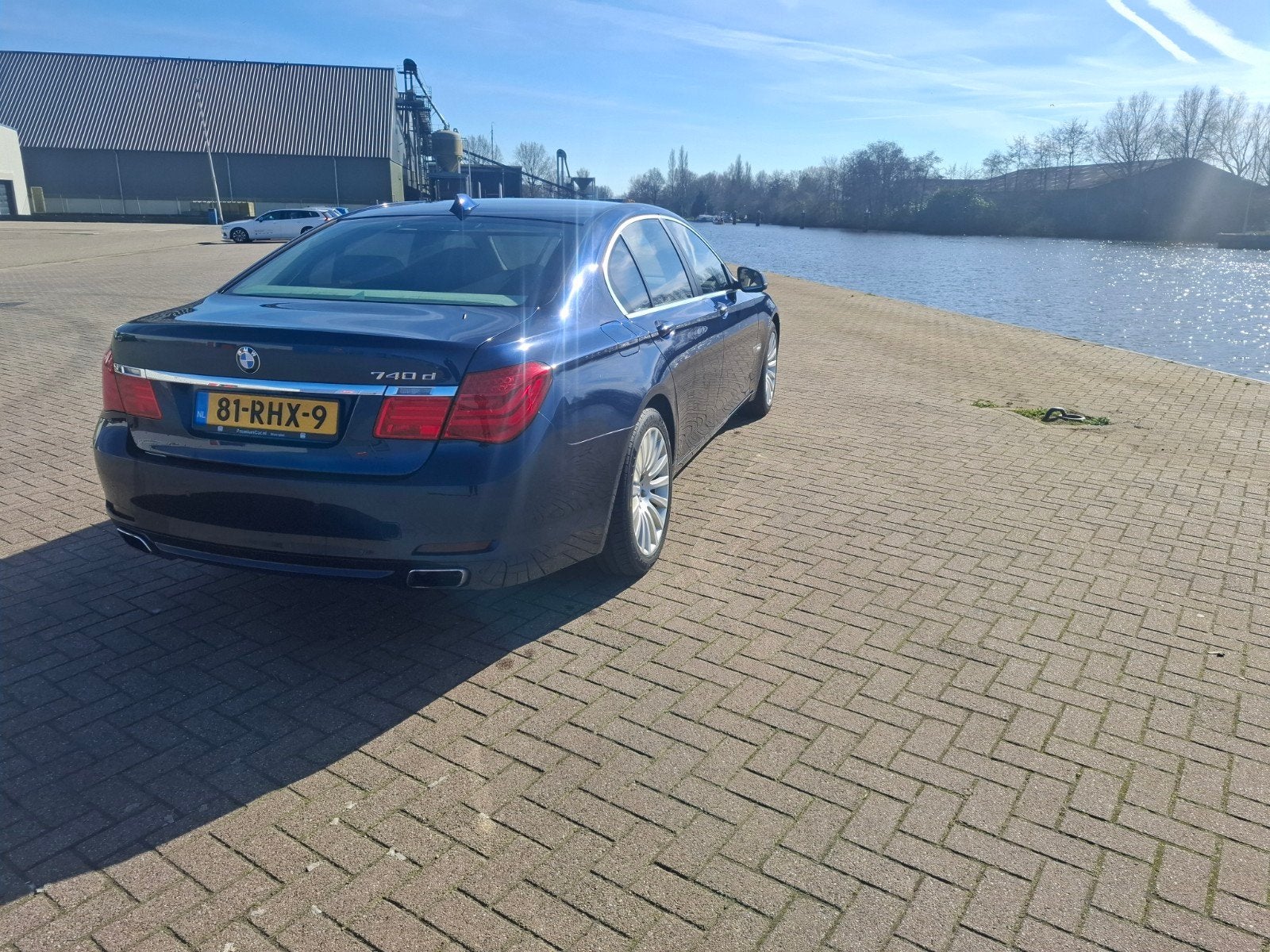 BMW 7-Serie 3.0 740D AUT 2009 Blauw, Automaat, Achterwielaandrijving, 2993 cc, Blauw