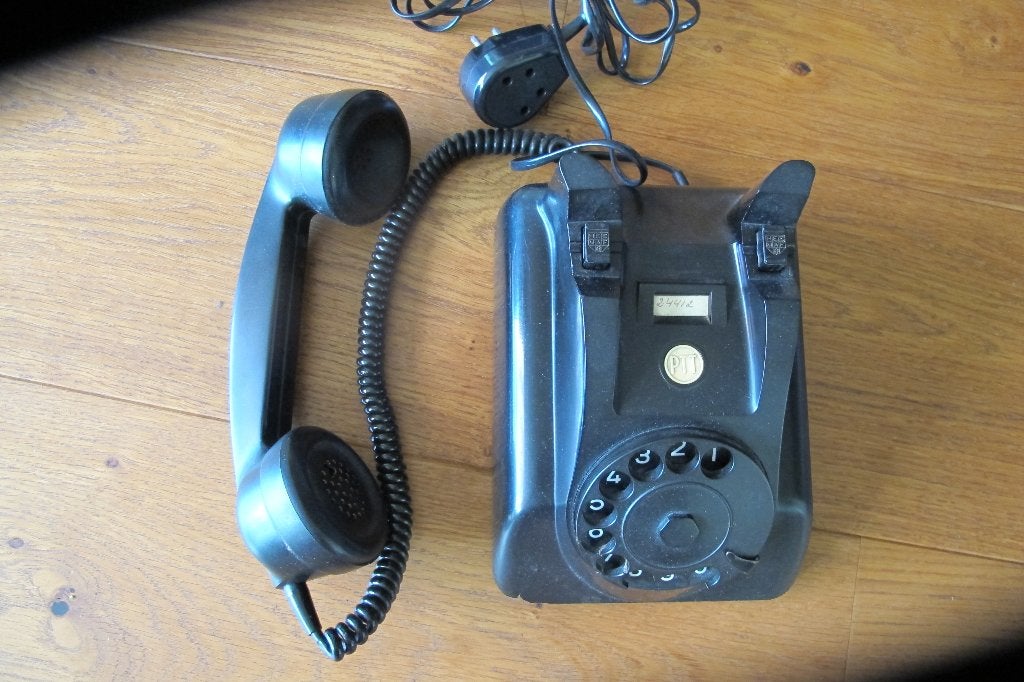 Bakelieten telefoon, Ophalen of Verzenden, Huis en Inrichting