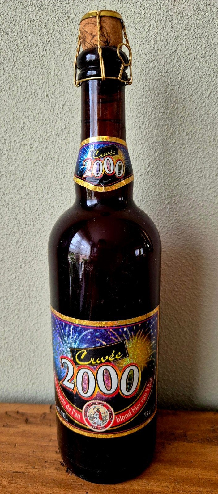 Fles Cuvée 2000 blond bier Lefebvre Quenast België proeven!, Ophalen of Verzenden, Zo goed als nieuw, Flesje(s), Overige merken