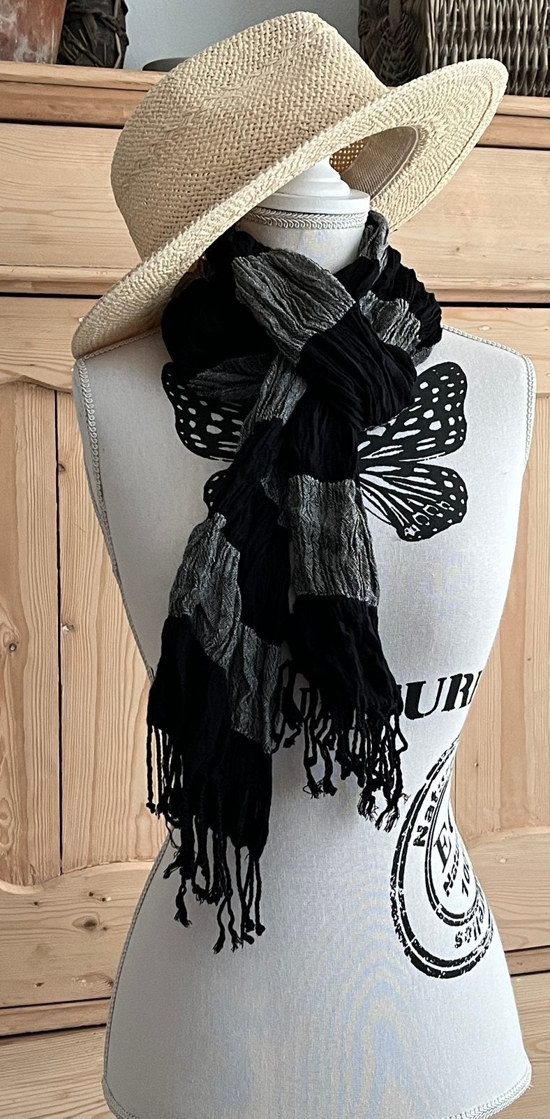 Pakketje diverse shawls, zie foto’s, Verzenden, Zo goed als nieuw, Maat 38/40 (M), Sjaal